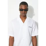 Carhartt WIP Košulja S/S Delray Shirt za muškarce, boja: bijela, relaxed, I031465.00AXX