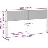  Uzglavlje Staro drvo PB - Staro drvo 200 cm | shoptok.hr