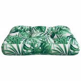  Jastuk za palete s uzorkom lišća 50 x 50 x 12 cm od tkanine | shoptok.hr