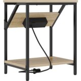vidaXL Nočne omarice 2 pcs sonoma hrast 38 x 30 x 48 cm | Shoptok.si
