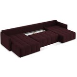 Makamii Bordo sklopiva/s prostorom za odlaganje kutna garnitura (u obliku slova "U") Moku – | shoptok.hr