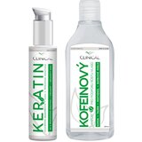 Clinical Keratin treatment + Caffeine shampoo set (za moške in ženske) | Shoptok.si