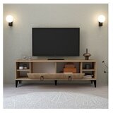 Hanah home TV komoda, krem Slike