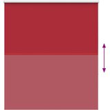 Rolo zavjesa za zamračivanje crvena 130x175 cm Širina tkanine 126,6 cm Poliester | Shoptok.si