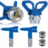 Rosfix SET BRIZGALNA GLAVA RAC X + CURKI FFLP 510 IN 516 – NIZKOTLAČNO RAZPRŠEVANJE | ZA GRACO, (5000075900) | Shoptok.si