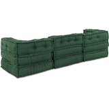  Modularni Poufi 3 kosa Zelena Tkanina, (22046052) | Shoptok.si