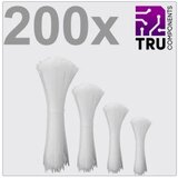 TRU COMPONENTS TC-12888556 T24CA071 vezice 3.6 mm bijela UV stabilizirana 200 St. | Eponuda.ba