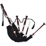vidaXL škotske dude great highland tartan črno zelene barve | Shoptok.si