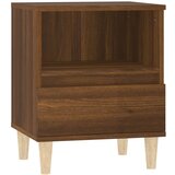 Maison Chic Nočna omarica - Nočna miza rjav hrast 40x35x50 cm, (21688545) Cene