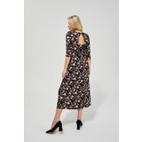 Marisse Floral Print Dress L-Su-3425 Black | Eponuda.ba