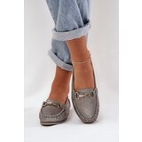 S. BARSKI Glitter Flat Moccasins Made Of Natural Leather D&A | Shoptok.si