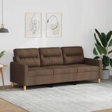  Trosjed od tkanine smeđi 180 cm | shoptok.hr