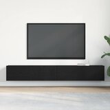 TV ormar 2 pcs Crna 100 x 30 x 30 cm Konstruirano drvo | Eponuda.ba