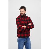 Brandit Teddyfleece Troyer red/black Cene