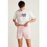 GRIMELANGE Swim Shorts - Pink - Plain Cene
