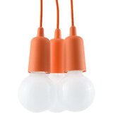  Obesna svetilka DIEGO 3 oranžna, (21626868) | Shoptok.si