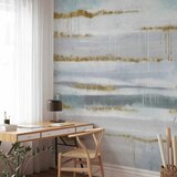  Foto tapeta - Modernist background - abstract stripes pattern with gold patterns 350x256 | shoptok.hr