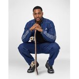Adidas STADIUM REGULAR FIT DENIM FULL LENGTH OPEN HEM Tracksuit Bottoms Plava Slike