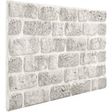  Zidne panele 10 pcs Svjetlosiva 100 x 50 cm EPS pjena | Eponuda.com