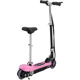  Električni romobil sa sjedalom 120 W ružičasti | shoptok.hr