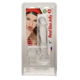  Dildo | Real Size Jelly White 21 cm Cene