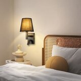  Brilagi - LED zidna lampa DEYA 1xE14/40W/230V + LED/3W crna | Eponuda.com
