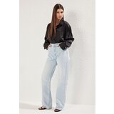 Trendyol Light Blue Low Waist Wide Leg Jeans | Shoptok.si