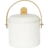 Kompostnik S kovina/bambus - krem - 3,50 l