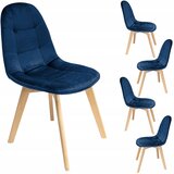 Jumi 4 x Stol COLIN mornarsko moder, (21960850) Cene