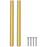 Drška za ormar 2 pcs Zlatno 150 mm Nehrđajući čelik | shoptok.hr