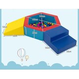  3-delni gradniki iz pene z jamo za žogice in 100 oceanskimi žogicami, mehki gradniki, plezalni bloki | Shoptok.si