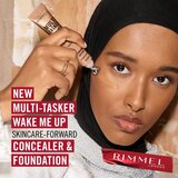 Rimmel London Multi-Tasker Wake Me Up tekući puder i korektor za sjaj lica nijansa 55 Classic Beige 20 ml | shoptok.hr