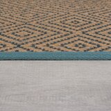 Flair Rugs Plava/u prirodnoj boji jutena staza za stepenice 60x600 cm Diamond – | shoptok.hr