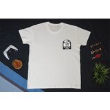 POWERED by coffee - Unisex majica Bela S | ePonuda.com