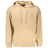 muški zip-up sweatshirt, bež