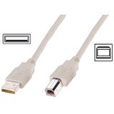 Digitus USB kabel USB 2.0 USB-A vtič\, USB-B vtič 1.80 m črna AK-300105-018-S, (20421568) | Shoptok.si