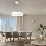  LED prigušiva luster na sajli LED/90W/230V 3000-6500K bela + daljinski upravljač | Eponuda.com