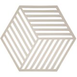 Zone Podloga za vročo posodo Hexagon, svetlo siva | Shoptok.si