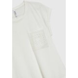 Marisse Women's T-Shirt L-Ts-4673 Off White | shoptok.hr