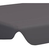  Zamjenski krov za vrtnu ljuljačku antracit 150/130x105/70 cm | shoptok.hr