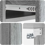Stolna montirana na zid Siva sonoma 59 x 34,5 x 17 cm | shoptok.hr