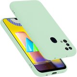Cadorabo Ohišje, združljiv s Samsungom v tekoči svetlo zeleni barvi - zaščitni pokrov iz fleksibilnega silikona TPU, (20587156) Cene
