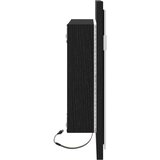  Kupaonsko ogledalo s LED svjetlima crni hrast 60x8,5x37 cm | shoptok.hr