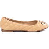 Shelvt Beige eco leather ballerinas | shoptok.hr