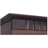 Støraa Tamno smeđa vitrina od masivnog bora 180x35 cm Lisa – | shoptok.hr