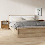  Noćni ormarići 2 kom boja dimljenog hrasta 40x35x50 cm | shoptok.hr