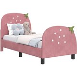  Okvir kreveta za malu djecu s naslonom Ružičasta 70 x 140 cm | shoptok.hr