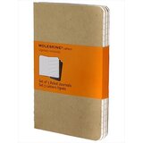 Moleskine Set dnevnika, 3 komada, Bež Cene