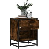  Noćni ormarić boja hrasta 40x31x50 cm konstruirano drvo | shoptok.hr
