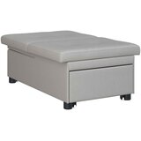  Krevet-sofa na razvlačenje Sivi 194 x 50 x 82 cm tkanina | Eponuda.ba